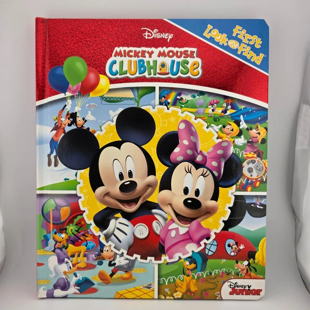 Disney Mickey Mouse‎ Clubhouse First Look and Find Book Disney Junior Pre Owned